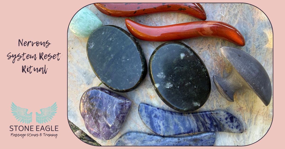 Nervous System Reset Ritual online Training and Stone Set - Image 2